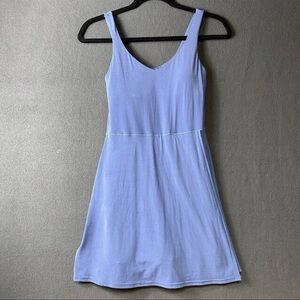 Offline By Aerie Dust Blue/Purple Real Me Romper Dress